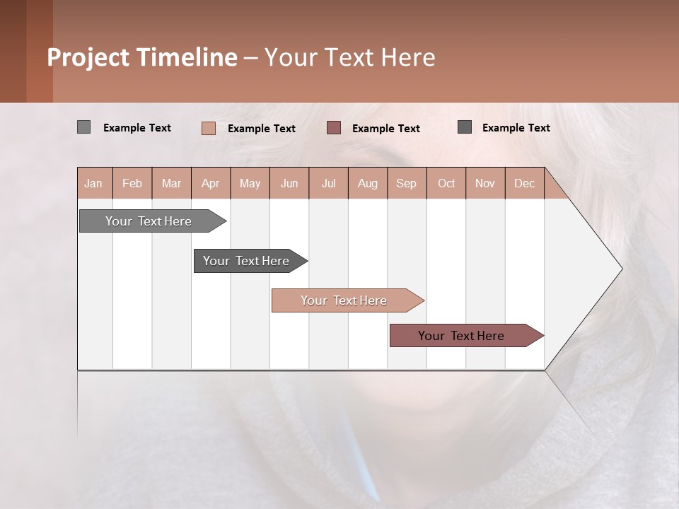 Middle Candid White PowerPoint Template