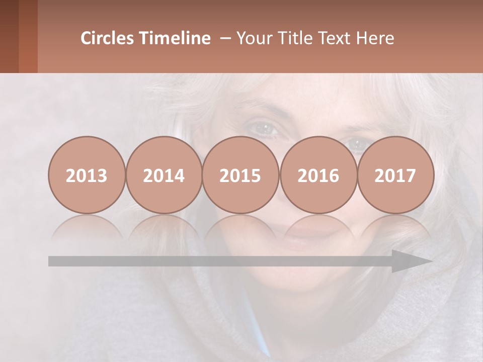 Middle Candid White PowerPoint Template