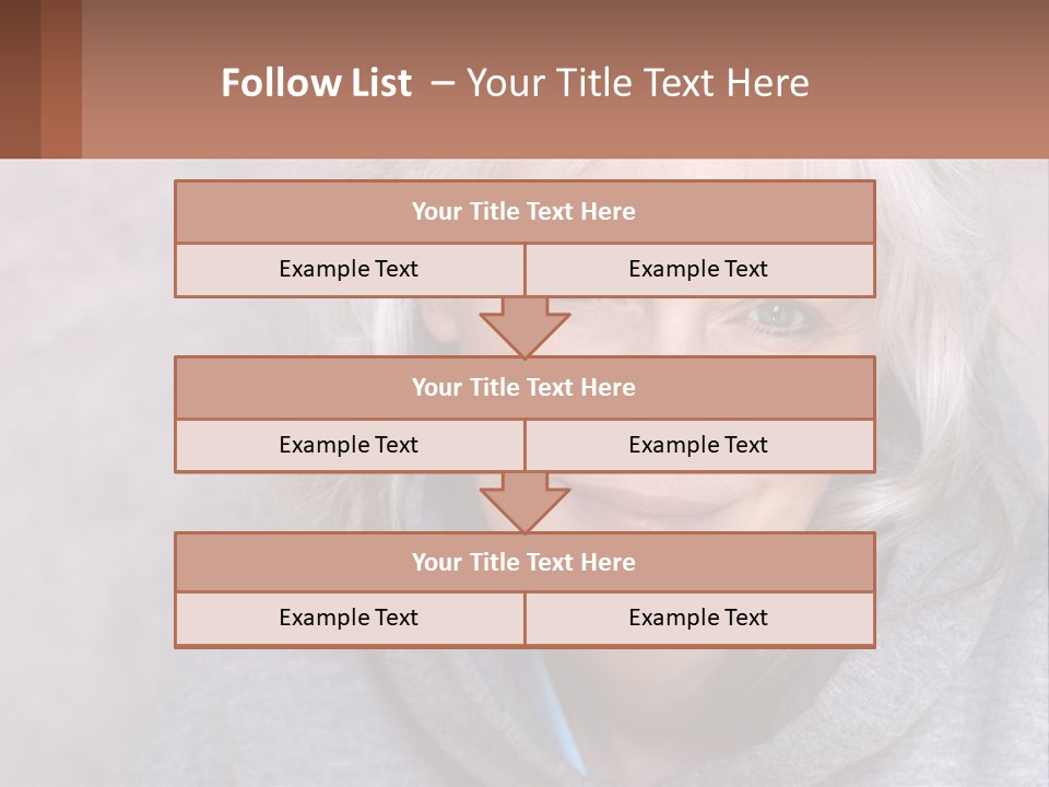 Middle Candid White PowerPoint Template