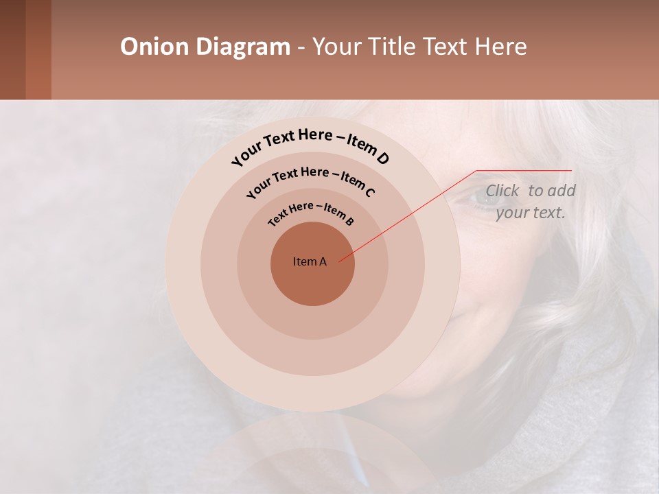 Middle Candid White PowerPoint Template