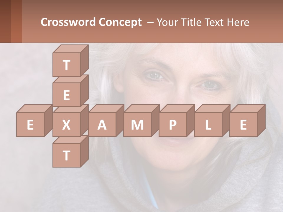 Middle Candid White PowerPoint Template