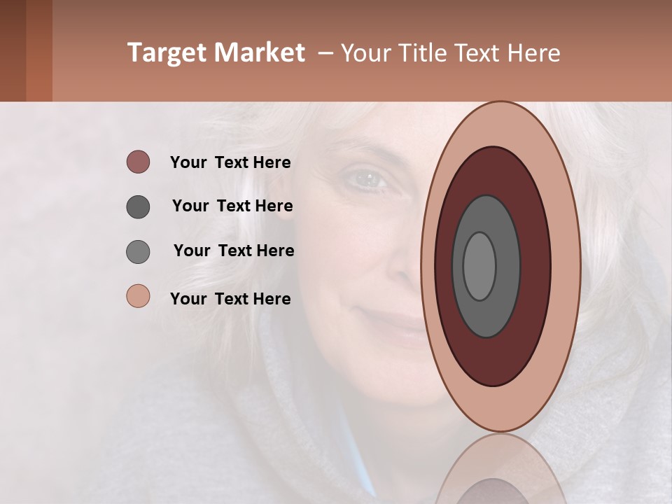 Middle Candid White PowerPoint Template