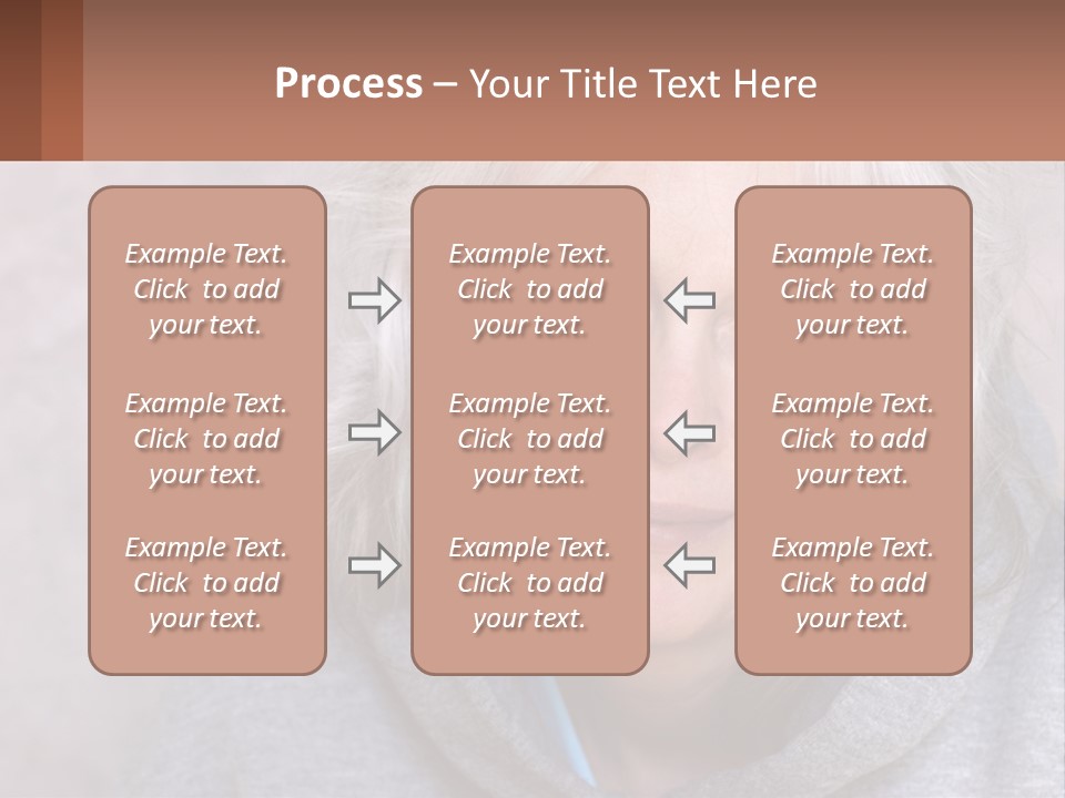 Middle Candid White PowerPoint Template