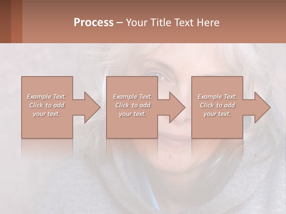 Middle Candid White PowerPoint Template