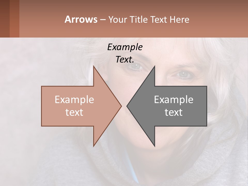 Middle Candid White PowerPoint Template