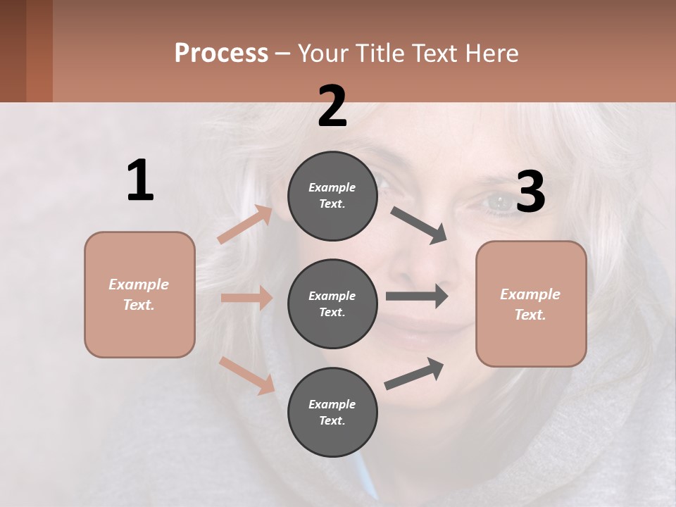 Middle Candid White PowerPoint Template