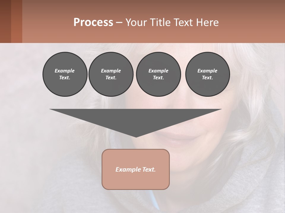 Middle Candid White PowerPoint Template