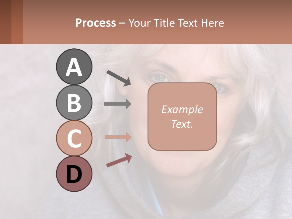 Middle Candid White PowerPoint Template