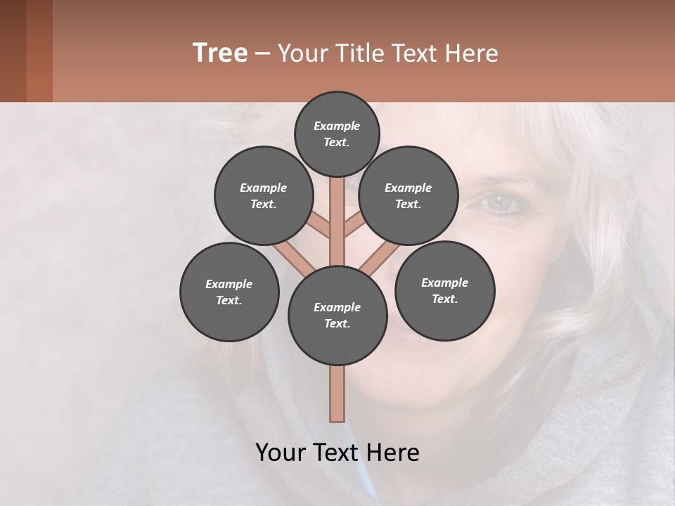 Middle Candid White PowerPoint Template