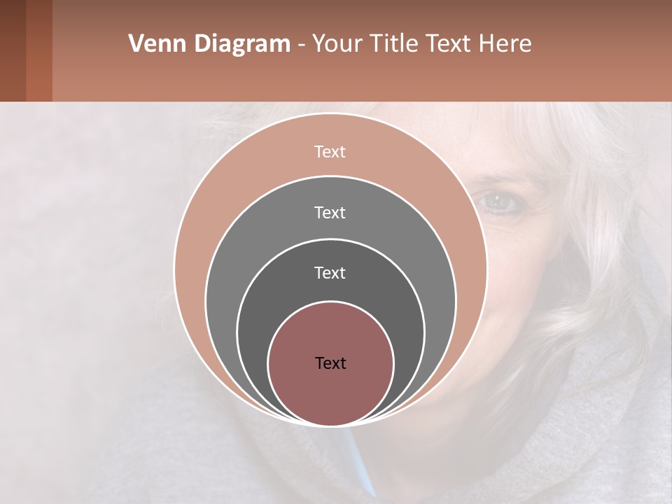 Middle Candid White PowerPoint Template