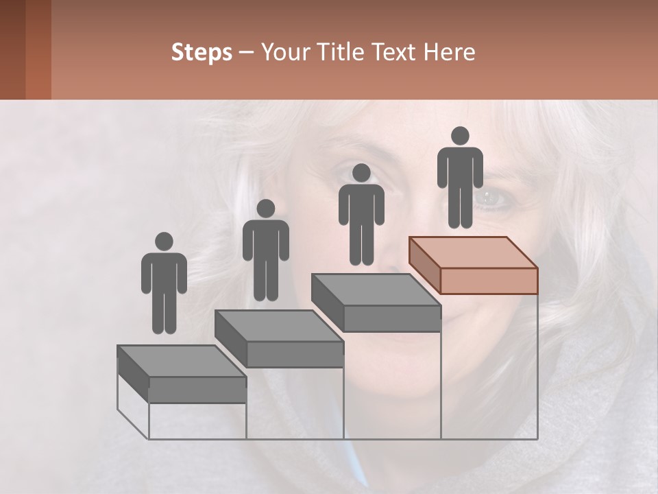 Middle Candid White PowerPoint Template