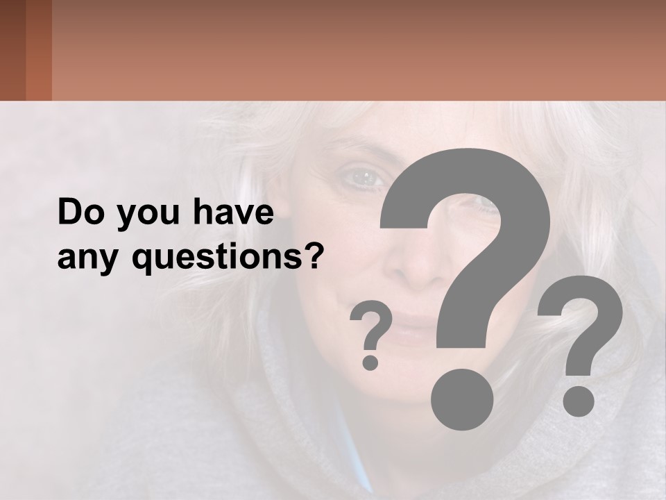 Middle Candid White PowerPoint Template