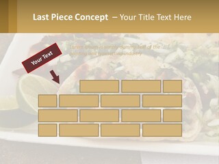 Caribbean Corn Chuleta PowerPoint Template