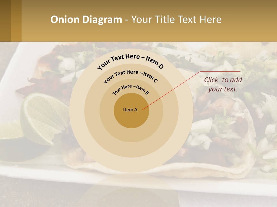 Caribbean Corn Chuleta PowerPoint Template