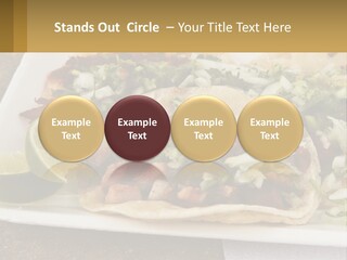 Caribbean Corn Chuleta PowerPoint Template