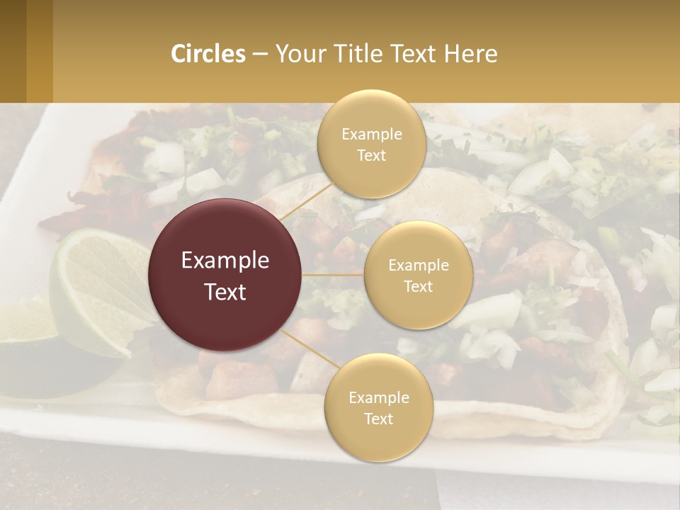 Caribbean Corn Chuleta PowerPoint Template