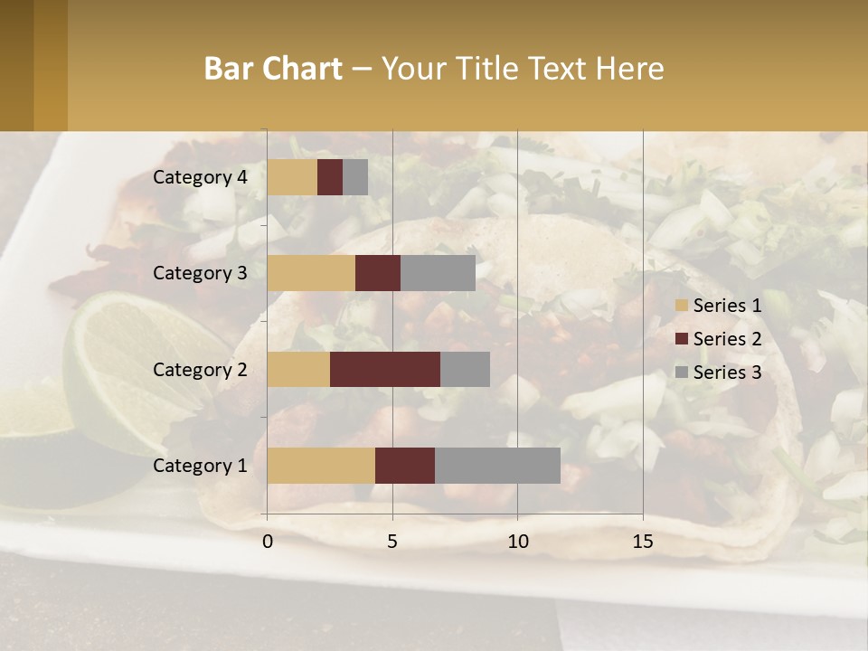 Caribbean Corn Chuleta PowerPoint Template