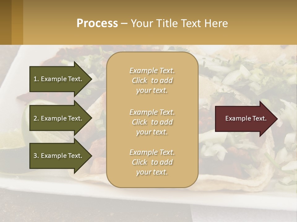 Caribbean Corn Chuleta PowerPoint Template