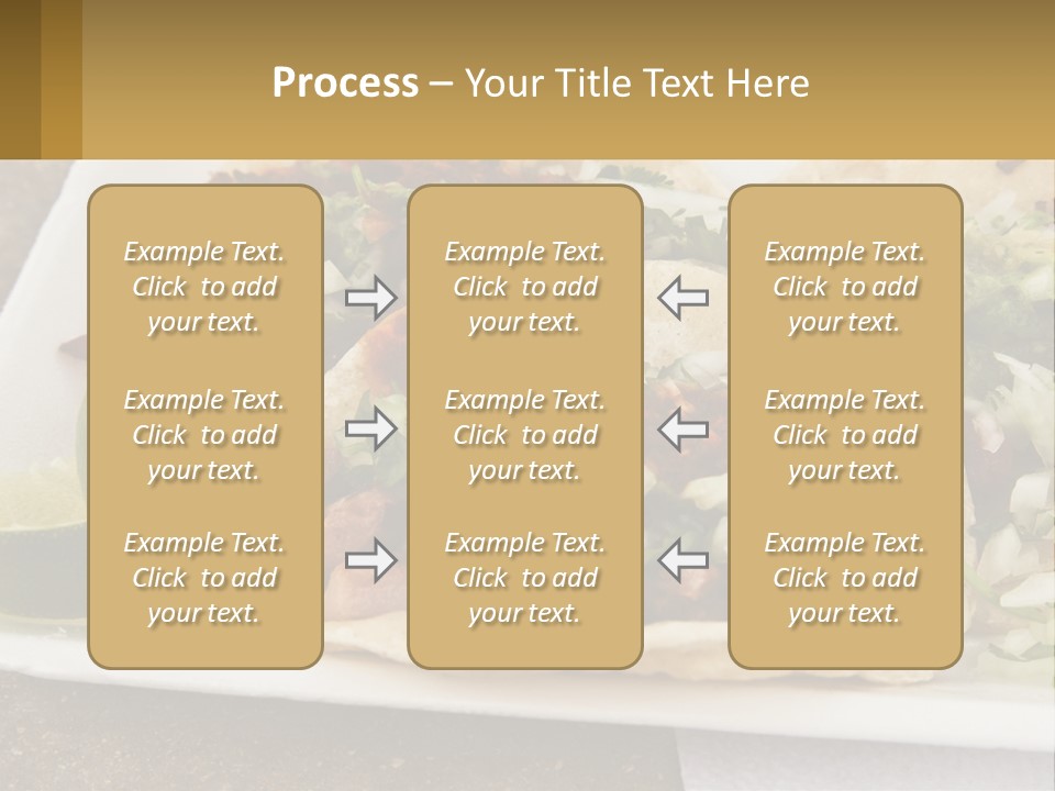 Caribbean Corn Chuleta PowerPoint Template