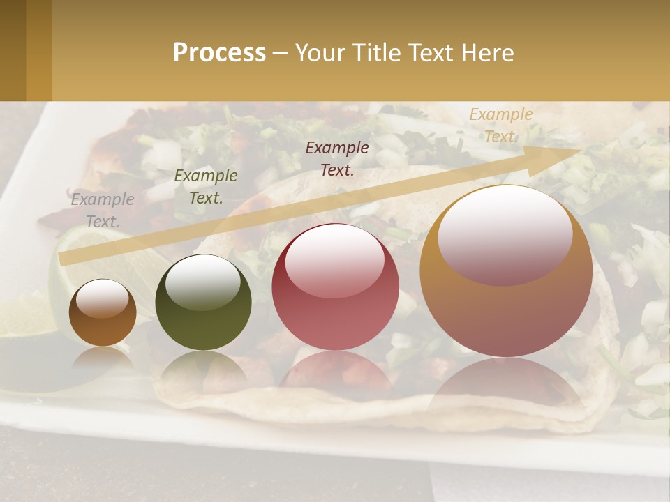 Caribbean Corn Chuleta PowerPoint Template