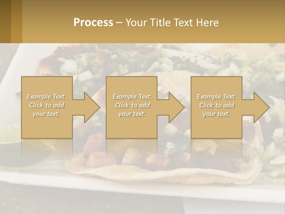 Caribbean Corn Chuleta PowerPoint Template