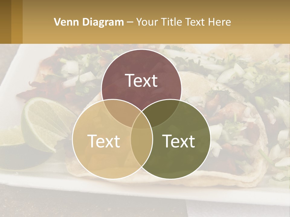 Caribbean Corn Chuleta PowerPoint Template