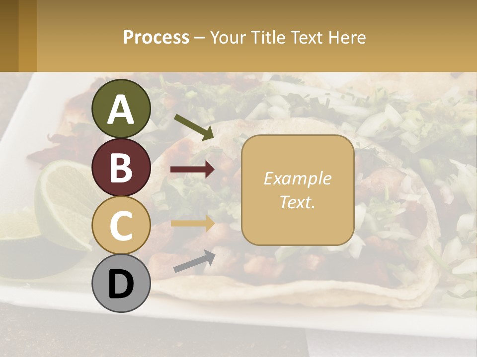 Caribbean Corn Chuleta PowerPoint Template