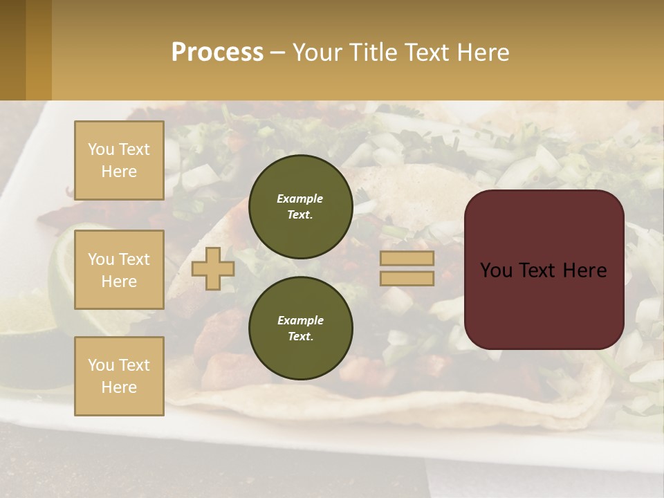Caribbean Corn Chuleta PowerPoint Template