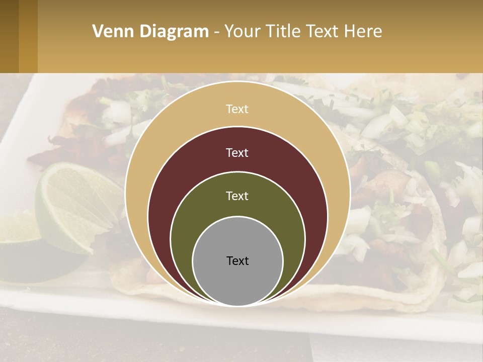 Caribbean Corn Chuleta PowerPoint Template