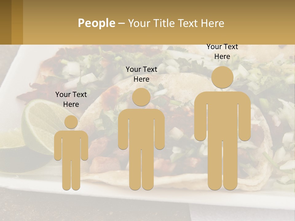 Caribbean Corn Chuleta PowerPoint Template