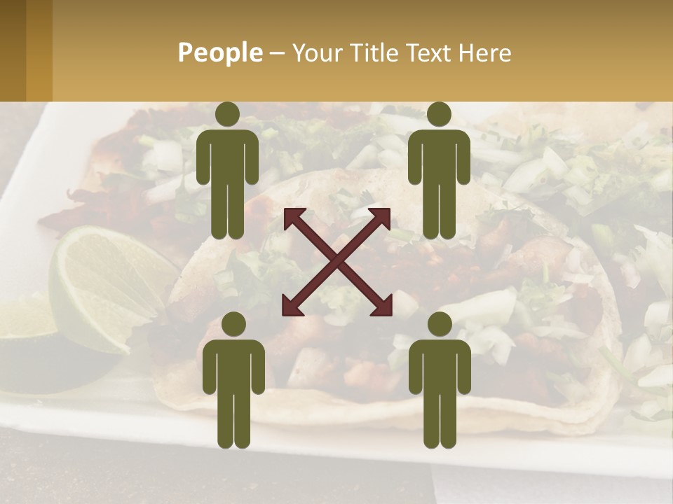 Caribbean Corn Chuleta PowerPoint Template