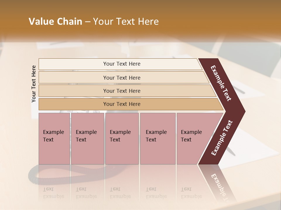 Work Conference Equipment PowerPoint Template