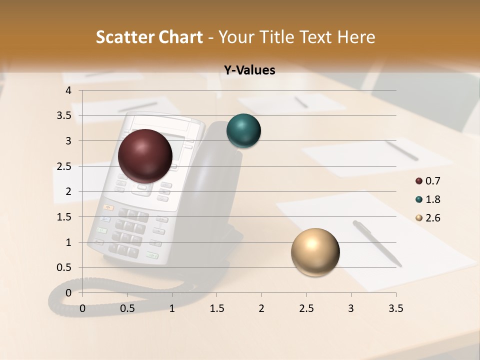 Work Conference Equipment PowerPoint Template