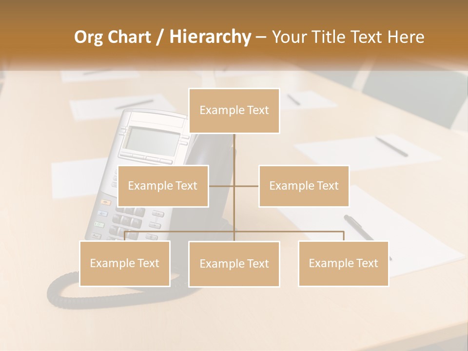 Work Conference Equipment PowerPoint Template