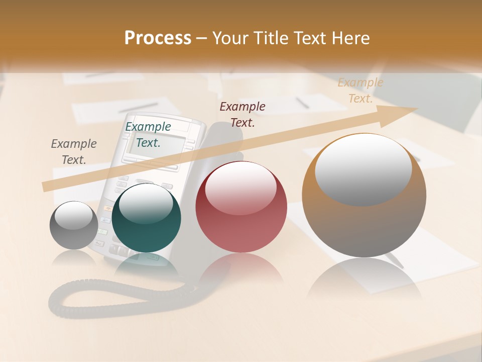 Work Conference Equipment PowerPoint Template