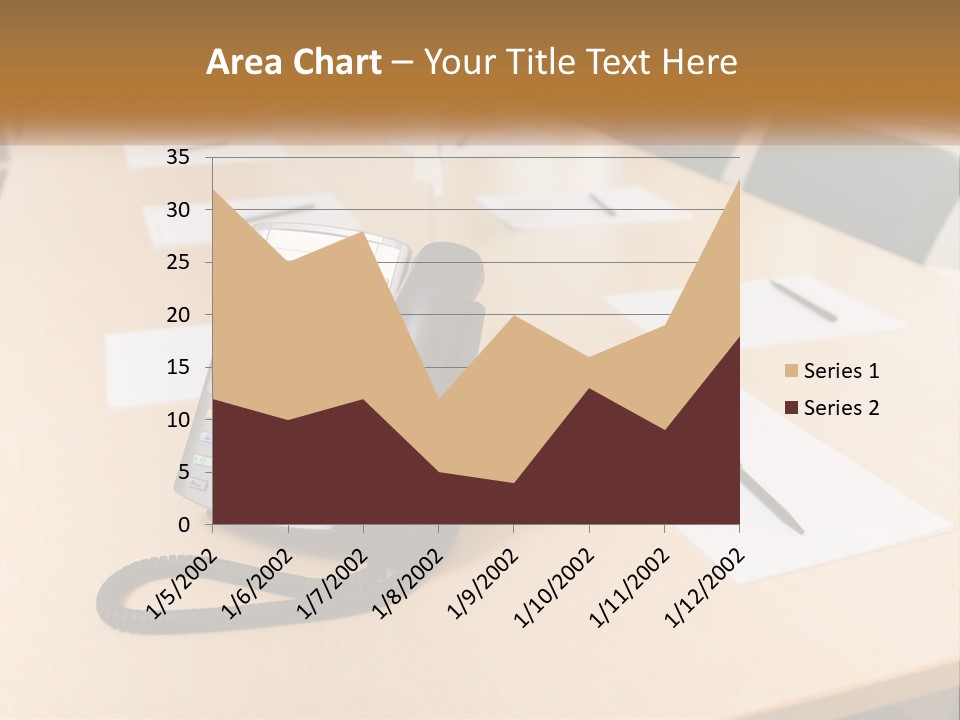 Work Conference Equipment PowerPoint Template
