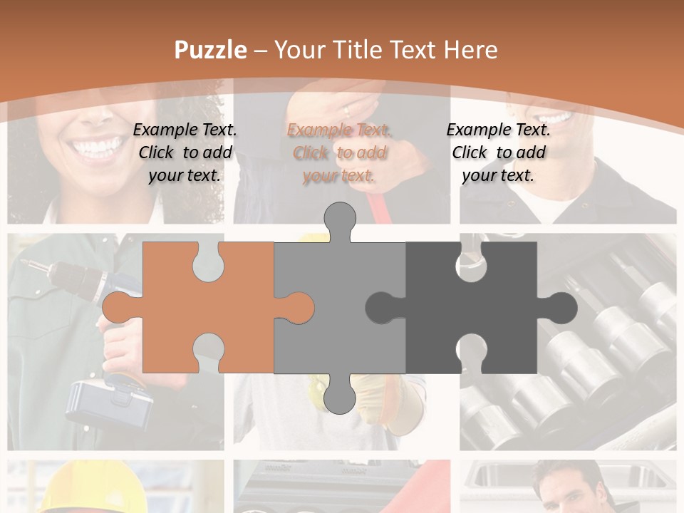Shower Sink Service PowerPoint Template