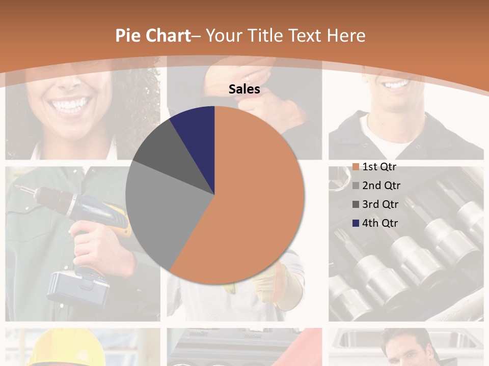 Shower Sink Service PowerPoint Template