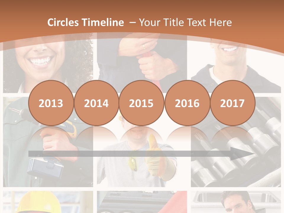 Shower Sink Service PowerPoint Template