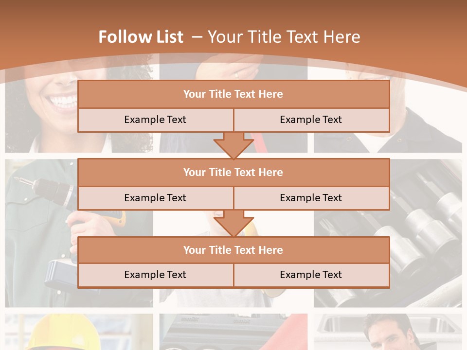 Shower Sink Service PowerPoint Template