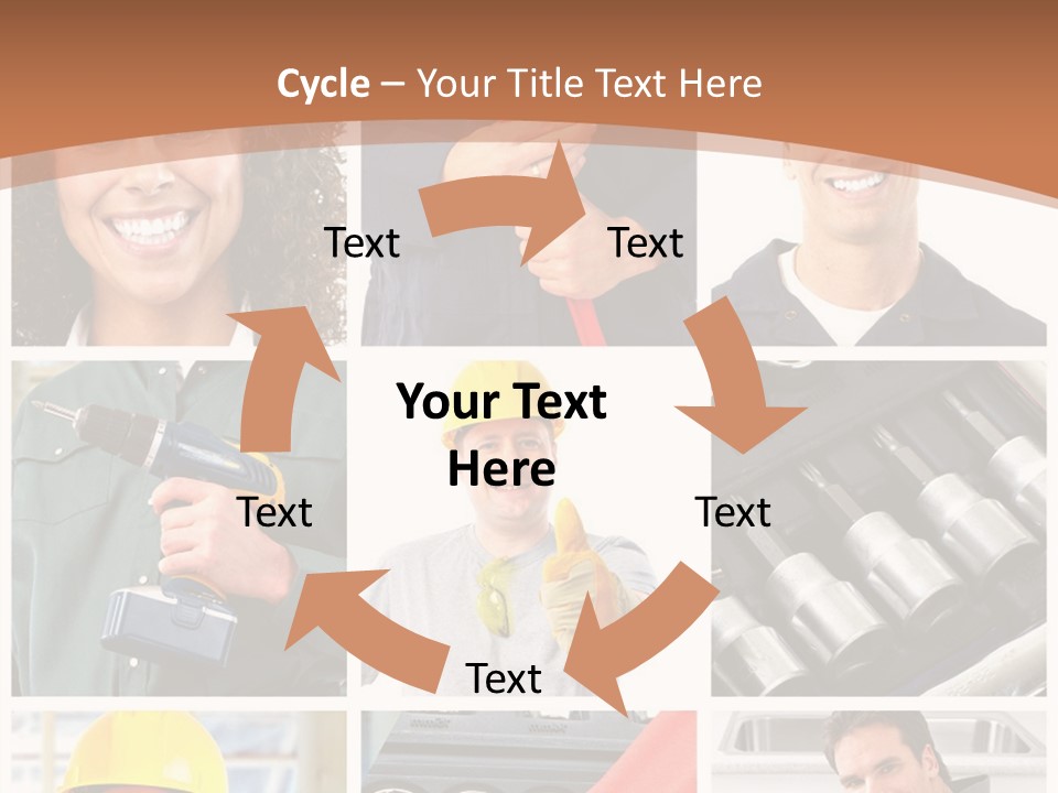 Shower Sink Service PowerPoint Template