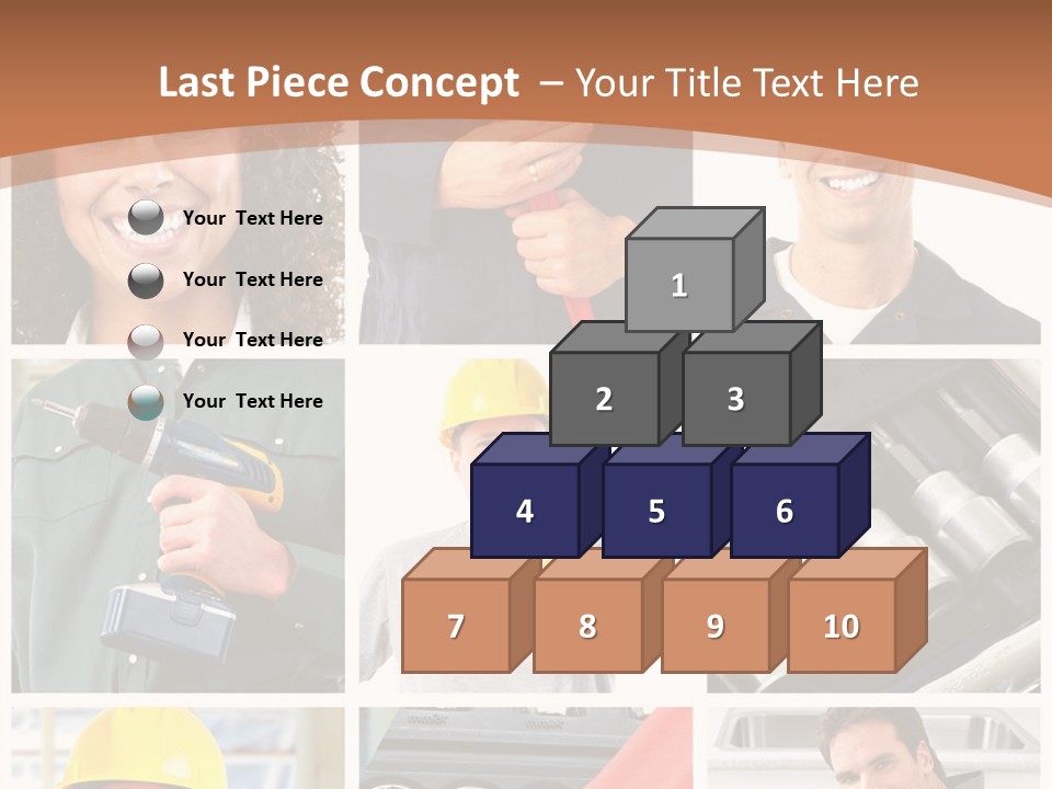 Shower Sink Service PowerPoint Template