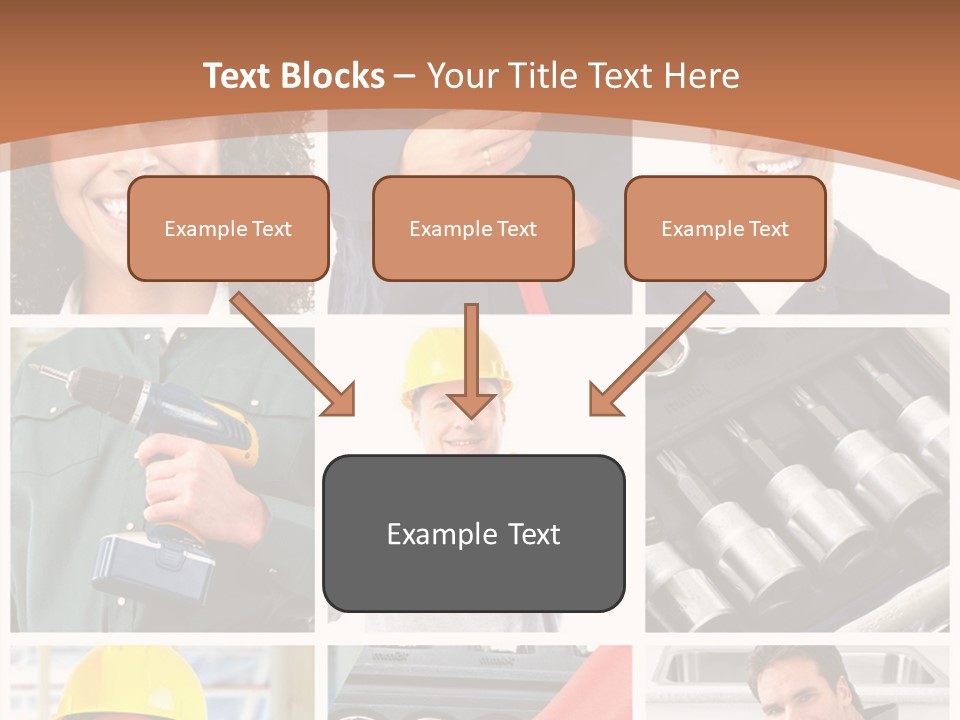 Shower Sink Service PowerPoint Template