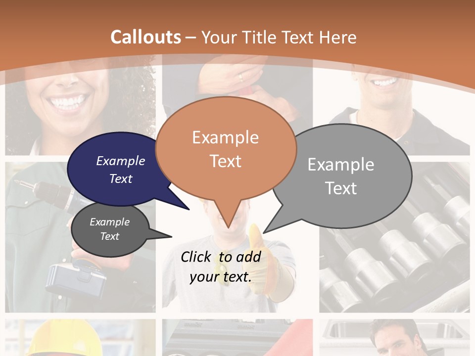 Shower Sink Service PowerPoint Template