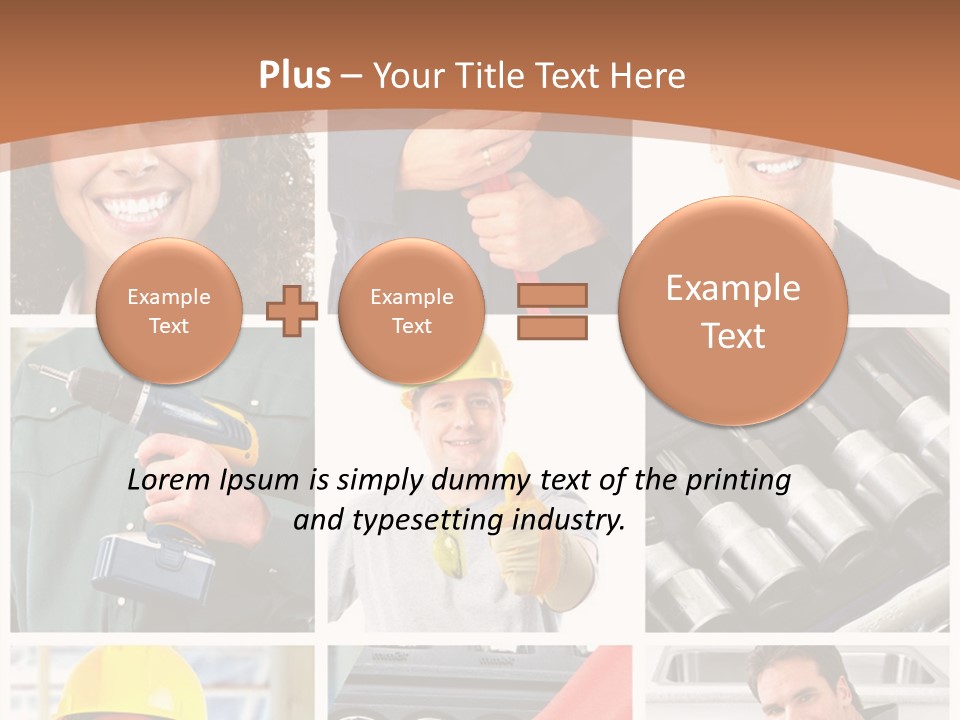 Shower Sink Service PowerPoint Template