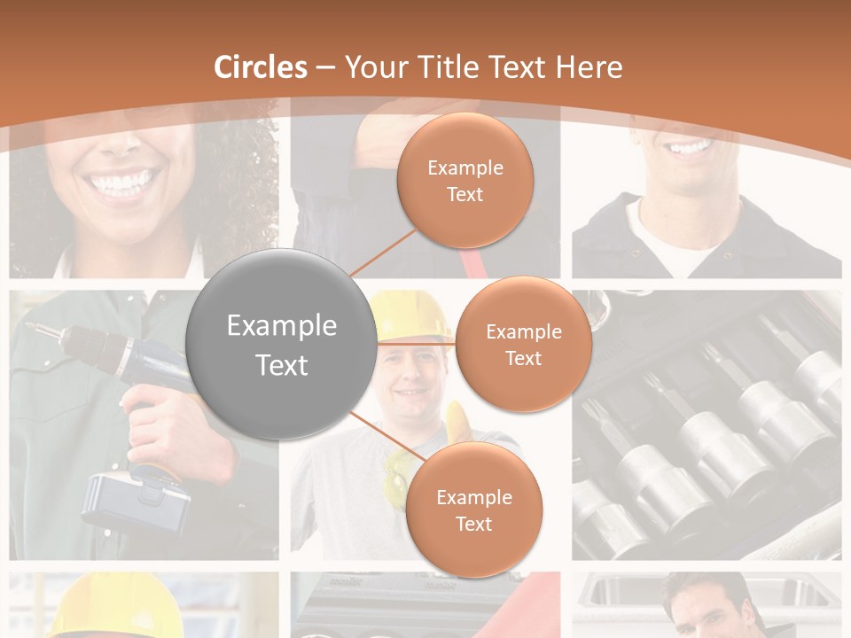 Shower Sink Service PowerPoint Template