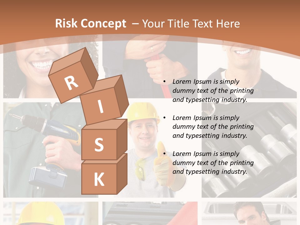 Shower Sink Service PowerPoint Template