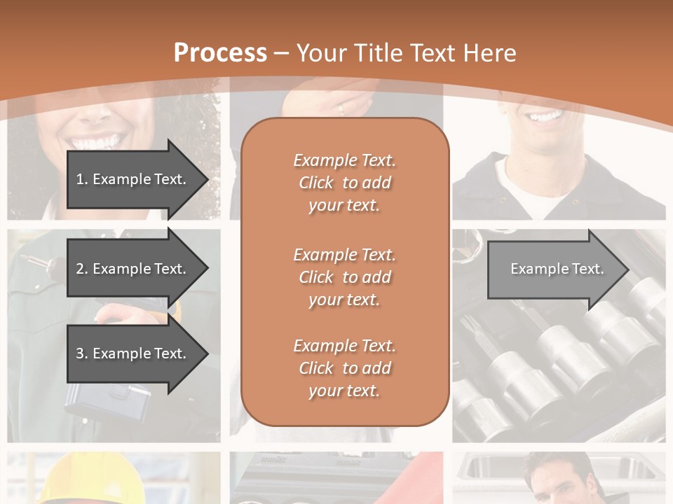 Shower Sink Service PowerPoint Template