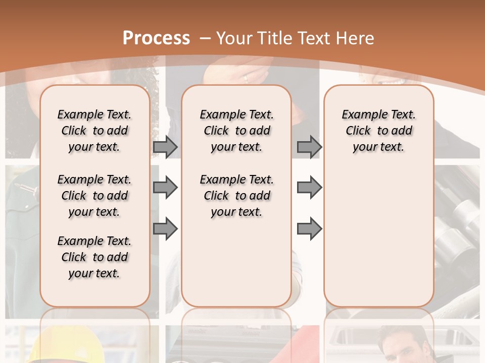 Shower Sink Service PowerPoint Template