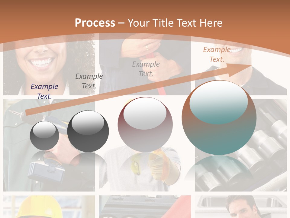 Shower Sink Service PowerPoint Template